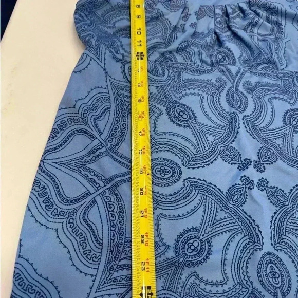 Patagonia women’s sleeveless top blue & Navy design polyester/spandex size large - Picture 5 of 5